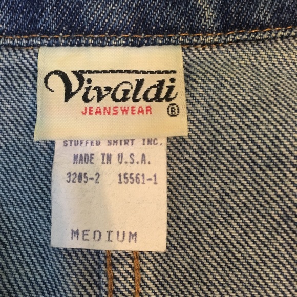 Vintage Vivaldi Jeanswear embellished denim jacket - Picture 7 of 9